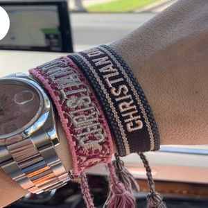 BLUE Dior Friendship Bracelet